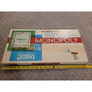 Vintage 1961 Monopoly Board Game Complete Nice Board